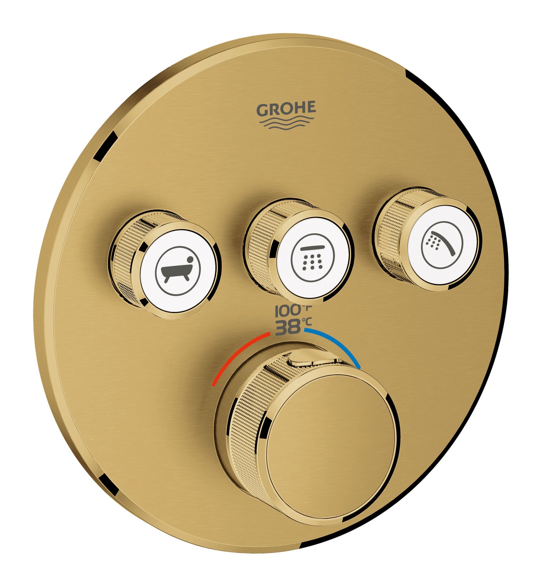 Amazon.com: GROHE 29138GN0 Grohtherm Triple-Function Shower